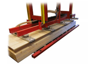 Vakuumgreifer für Holzplanken